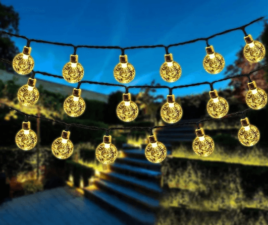 girlanda ledowa ogrodowa na balkon